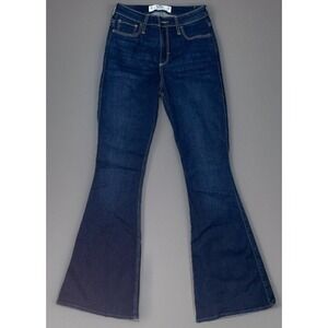 Hollister✨ Curvy High Rise Vintage Flare Jeans Size 7R Stretch Blue W28 - L 32